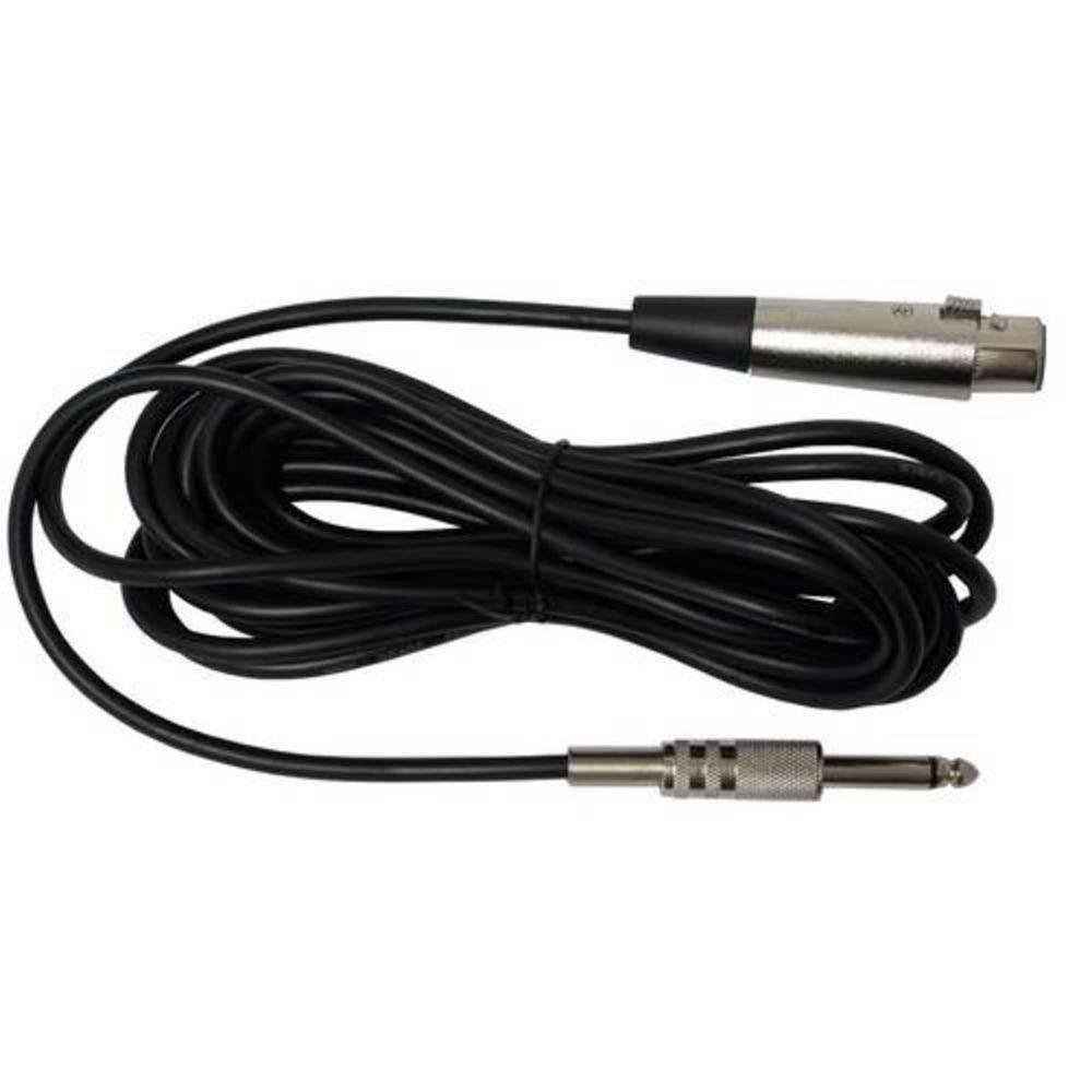 Imagem 2 de 3 do produto Microfone Com Fio Dinâmico Profissional Performance Sound - Preto