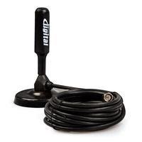 Antena Para Tv Digital Interna Externa Hdtv 3.5 Dbi Cabo 4.3m