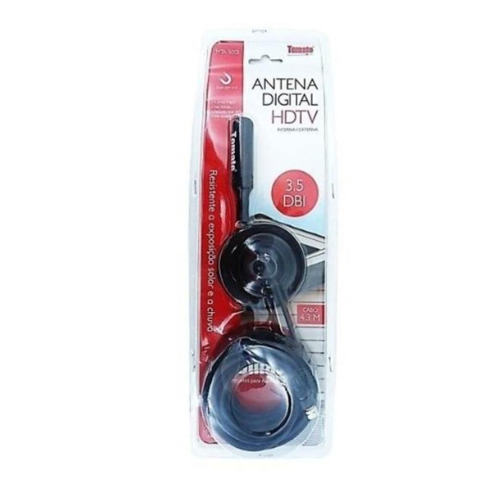 Antena Digital Interna Externa Tomate Para TV, HDTV