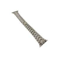 Pulseira Smartwatch Luxo Pedra Strass Smartband Aço 3 Elos Inteligente