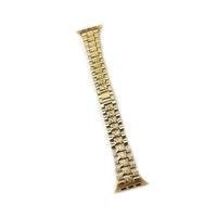 Pulseira Smartwatch Luxo Inteligente Pedra Strass Smartband Aço 3 Elos