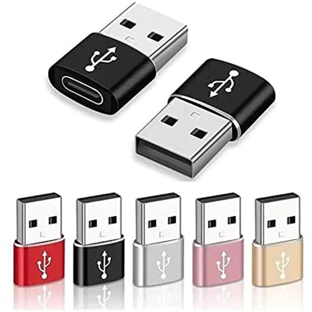 Imagem 3 de 5 do produto Adaptador Type-c Femea Para Usb 2.0 Macho Transf. De Dados