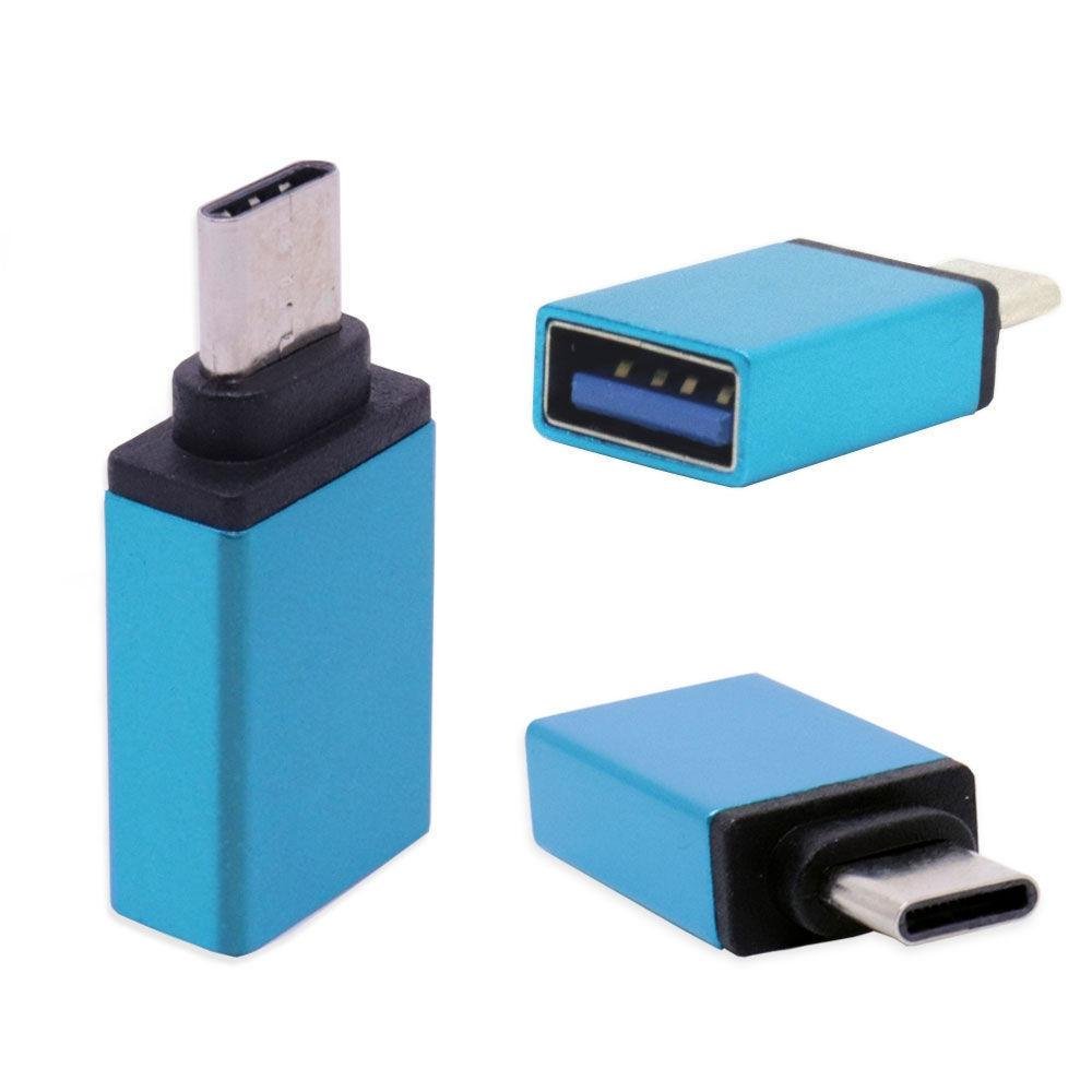 Imagem 2 de 5 do produto Adaptador USB-C 3.0 OTG Lelong, Para Smartphone e Tablet