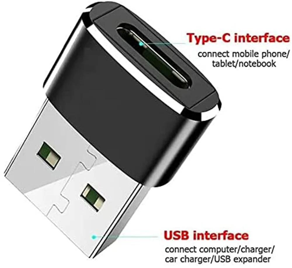 Imagem 2 de 5 do produto Conversor Tipo C Fêmea Para USB Altomex Adaptador
