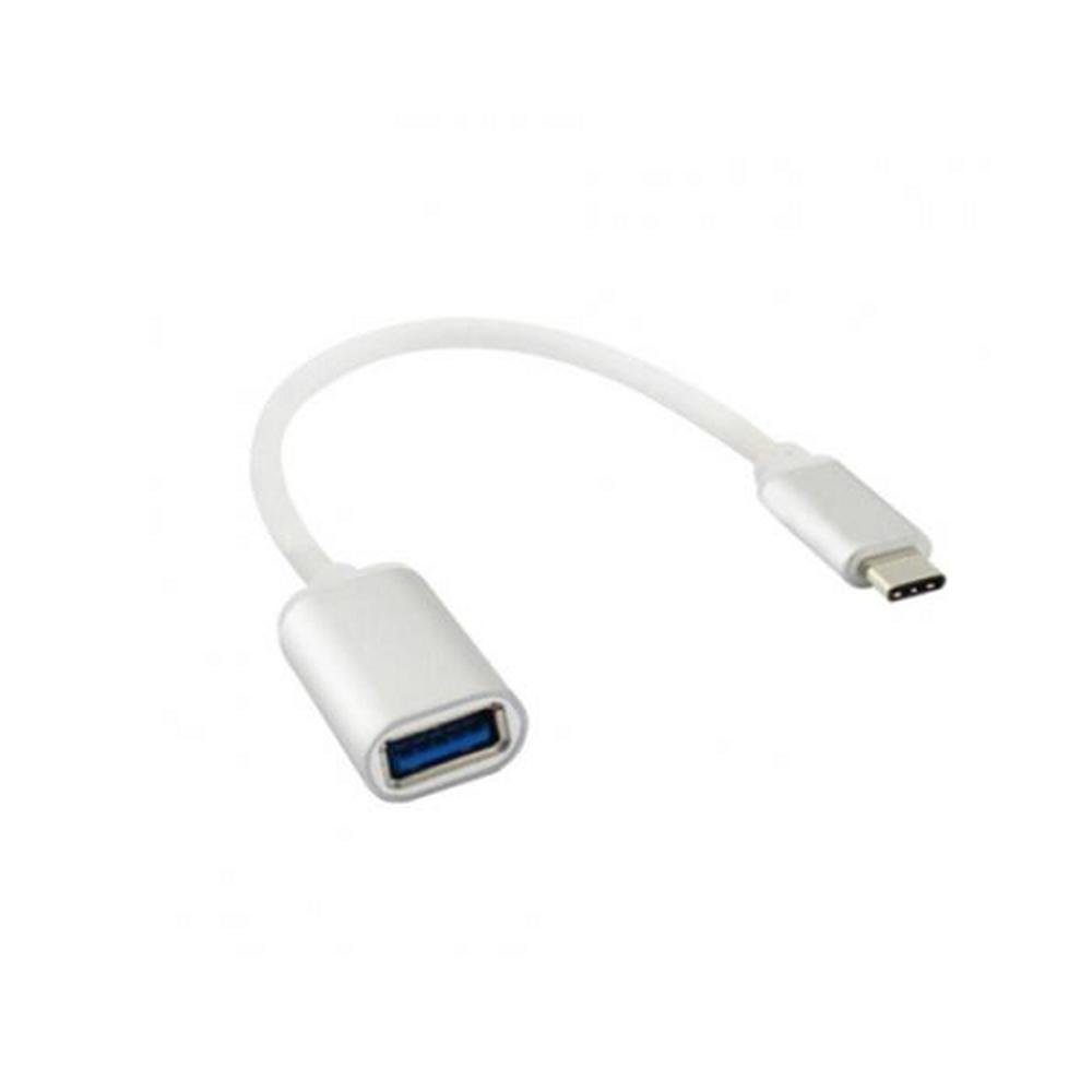 Imagem 2 de 3 do produto Cabo Usb Femea Para Type C Otg 15 Cm Type C Generico