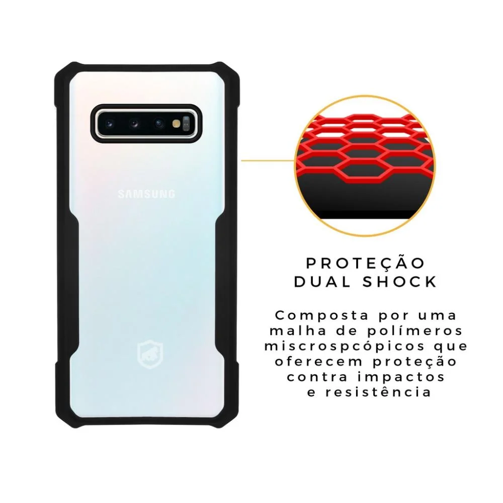 Imagem 5 de 5 do produto Capa Dual Shock X Para Samsung Galaxy S10 - Gshield