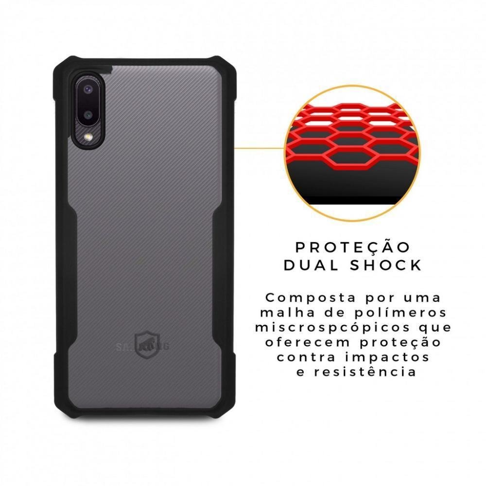 Imagem 4 de 5 do produto Capa Dual Shock X Para Samsung Galaxy A02 - Gshield