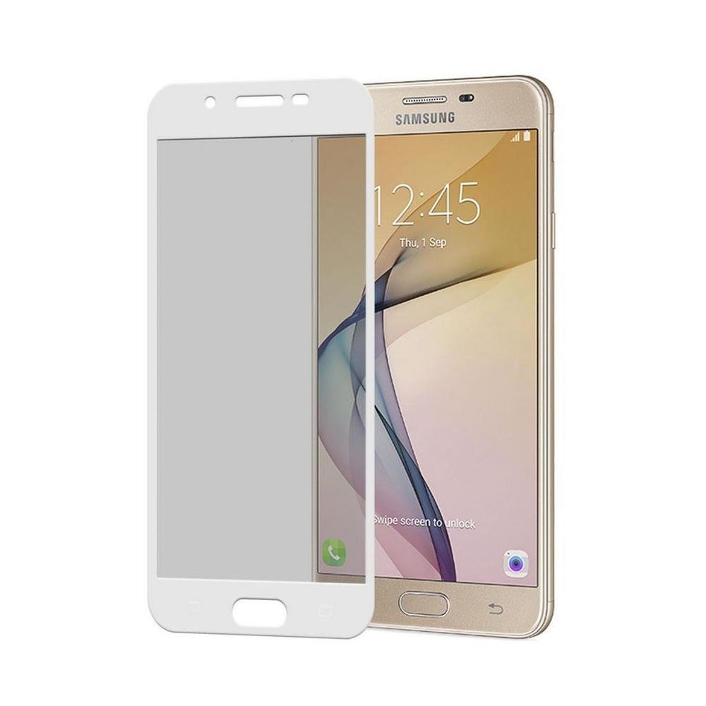 Película Coverage Color Para Galaxy J7 Prime - Branca - Gorila Shield (cobre Toda Tela) Película Coverage Color Para Galaxy J7 Prime - Branca - Gorila Shield (cobre Toda Tela)