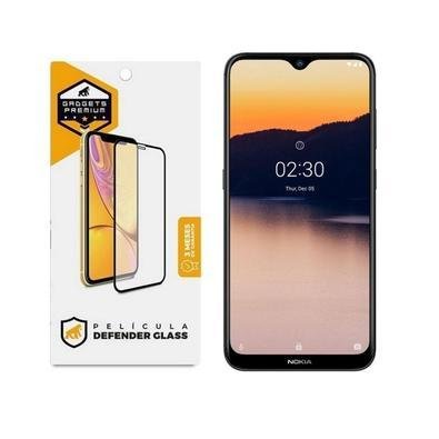 Película Defender Glass Para Nokia 2.3 - Preta - Gshield