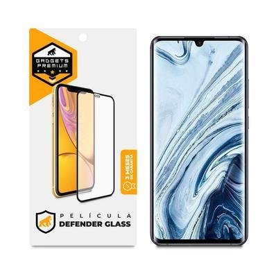 Película Defender Glass Para Xiaomi Note 10 Pro - Preta - Gshield