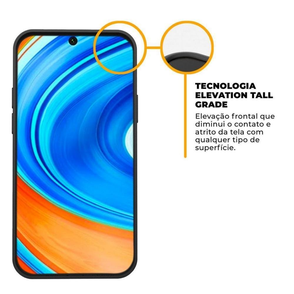 Imagem 3 de 3 do produto Capa Dinamic Cam Protection Para Xiaomi Redmi Note 9s - Gshield