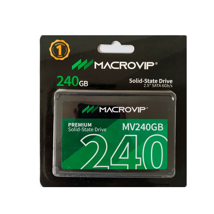SSD 240GB, Sata III, Macrovip, 500mb/s a 450mb/s - Mv240gb