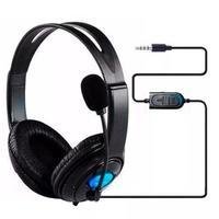 Headset Fone Ouvido Com Microfone Para Xbox 360 One Ps4 H12 Completamente mã,os livres comeste headsetControlador microfone bom flexí,velGrandes peç,a