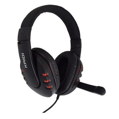 Fone De Ouvido KNUP USB, 40 Mm, P/ Pc Ps4 Ps3 Notebook Preto