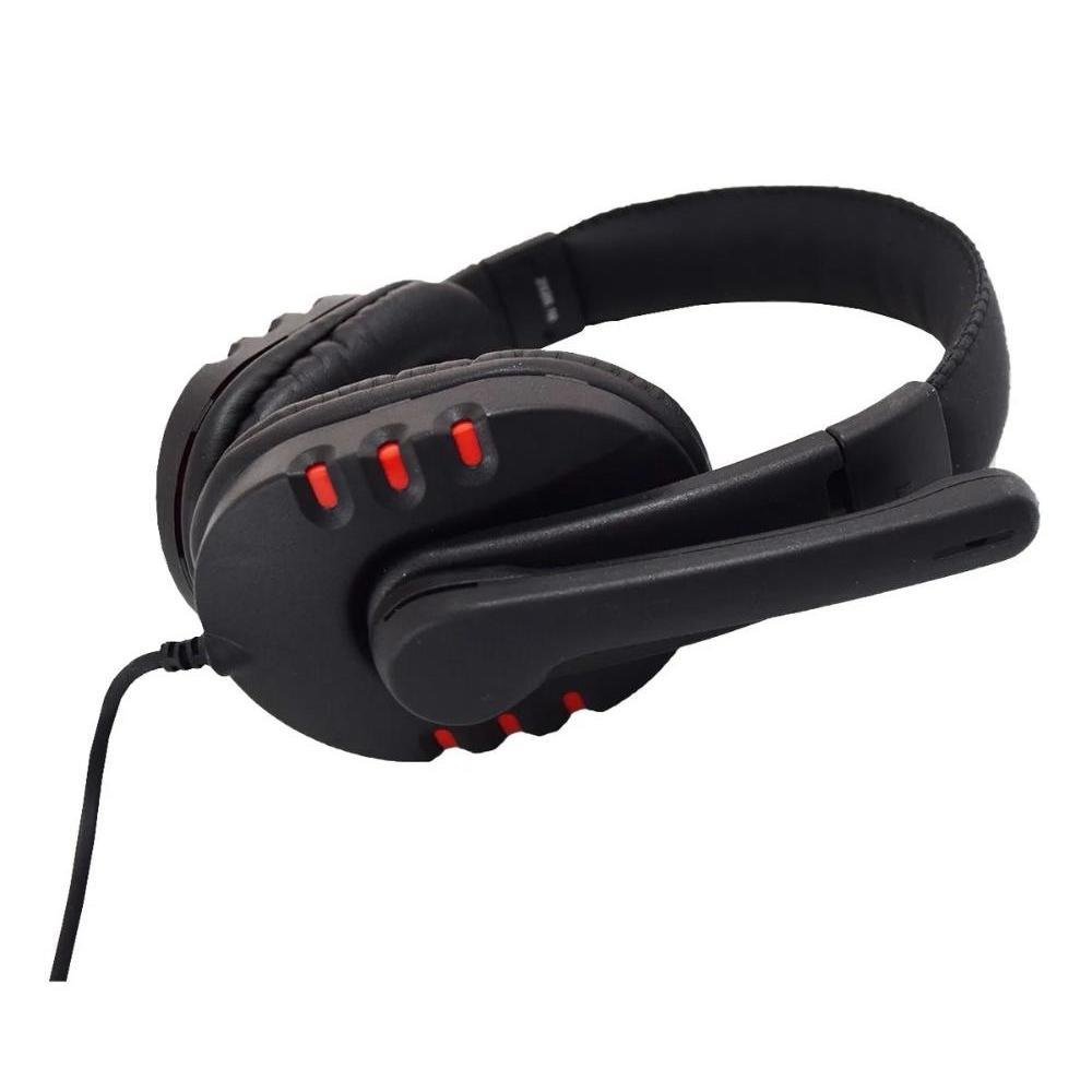 Imagem 2 de 3 do produto Fone De Ouvido KNUP USB, 40 Mm, P/ Pc Ps4 Ps3 Notebook Preto