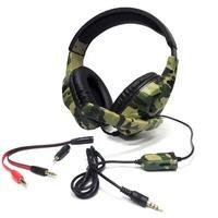 Fone De Ouvido, Headphone Gamer, Pc, Ps4, Xbox 360 One, Nintendo - Camuflado