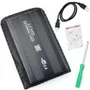 Case para HD Dex Externo, SATA 2.5, Para Notebook, USB 2.0, Preto