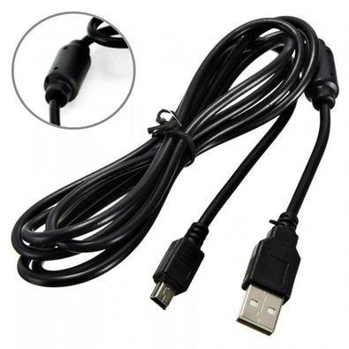 Cabo USB Carregador Lelong, Com Filtro, Para Controle de Playstation 3, 1.5M