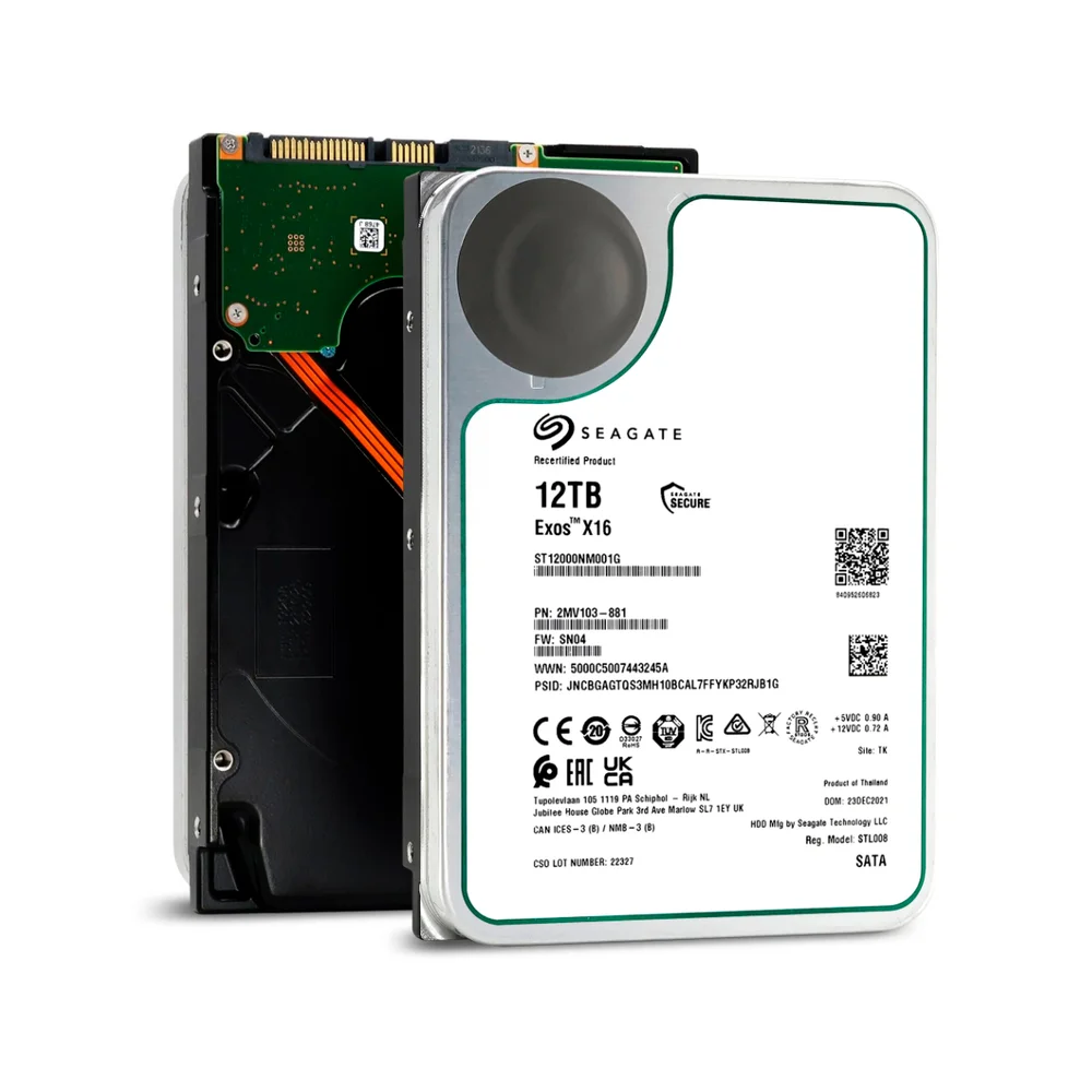 HD Seagate 12TB ExosX16 35 SATA 3 KaBuM