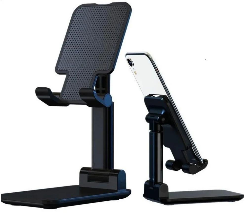 Suporte para Smartphone Lelong, Portátil, Mesa, Universal, Ajustável, Preto - LE-049