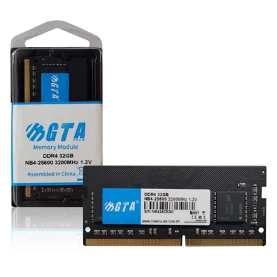 Memória RAM Para Notebook GTA Tech 32GB KaBuM
