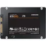 SSD Samsung 870 EVO, 2TB, SATA  2.5', Leitura 560MB/s - MZ-77E2T0B/AM.