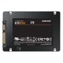 SSD Samsung 870 EVO, 2TB, SATA  2.5', Leitura 560MB/s - MZ-77E2T0B/AM.