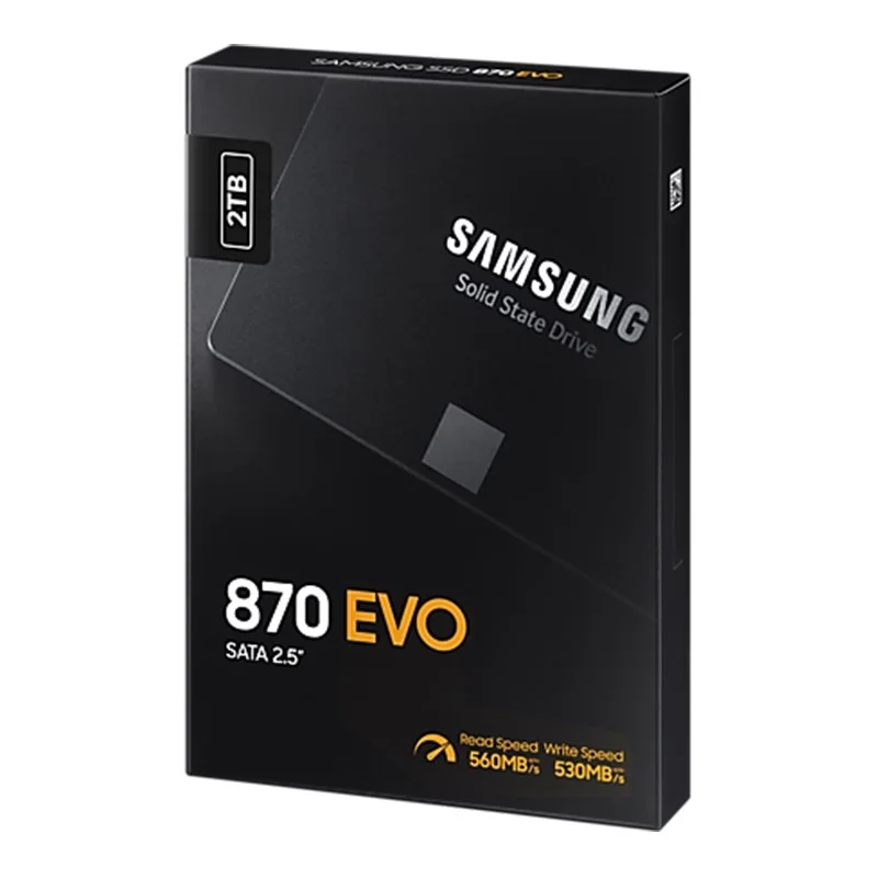 SSD Samsung 870 EVO 2TB SATA 25 560MBs KaBuM