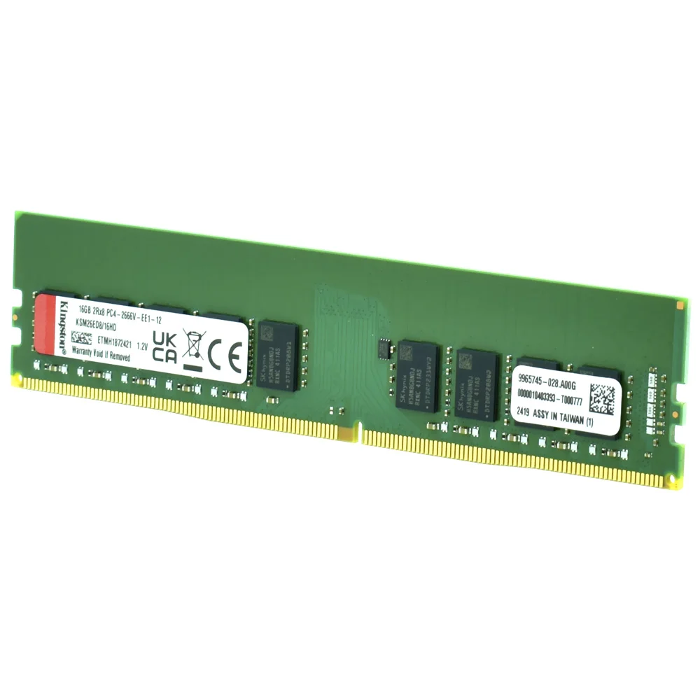 DDR4 ECC 16GB メモリ Memoria Servidor Kingston 16GB 2666mhz DDR4