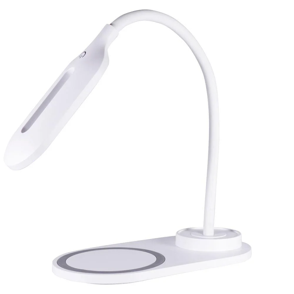 Luminária De Mesa Dream Com Carregador Wireless L100 Branco Oex