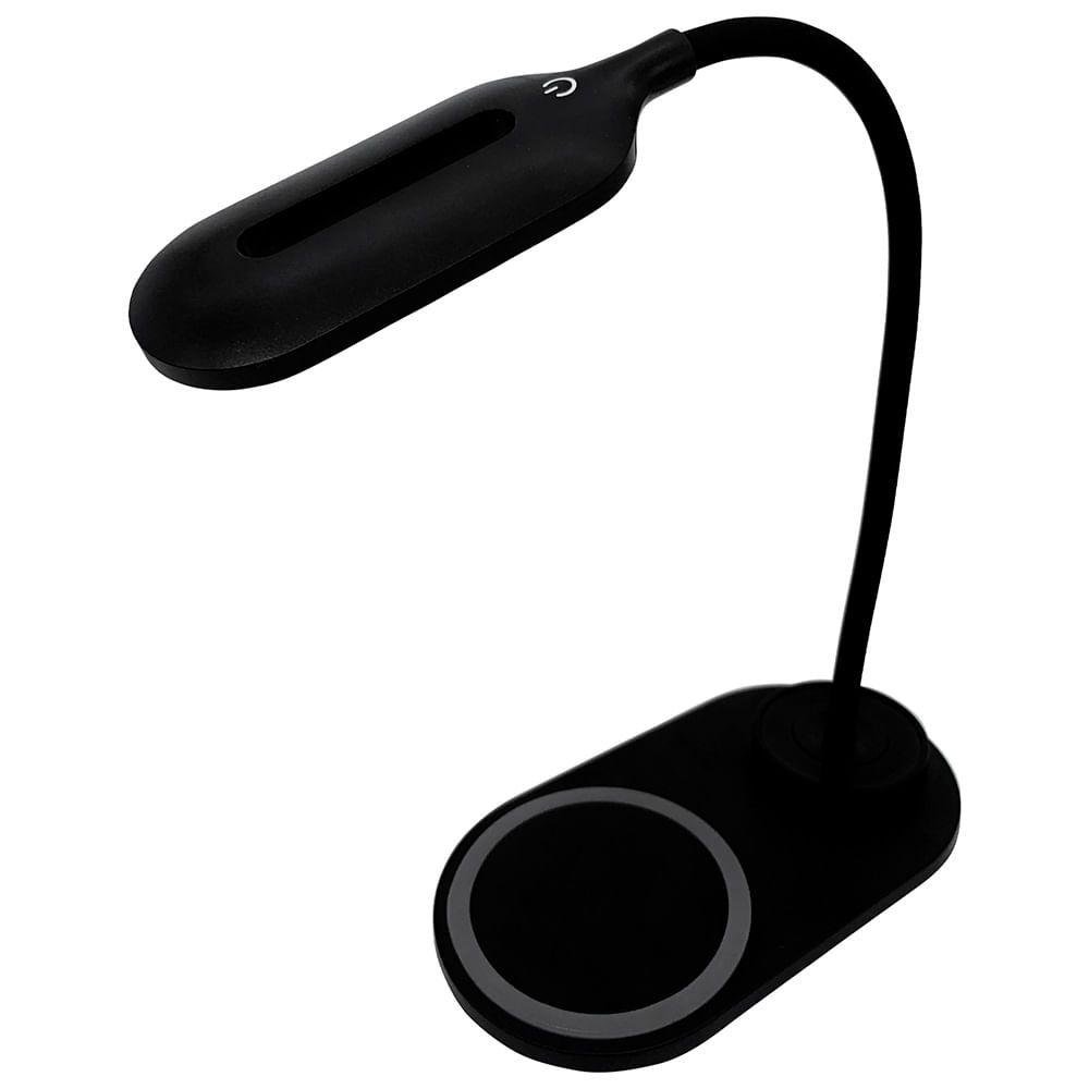 Luminária Dream Com Carregador Wireless L100 Preto Oex
