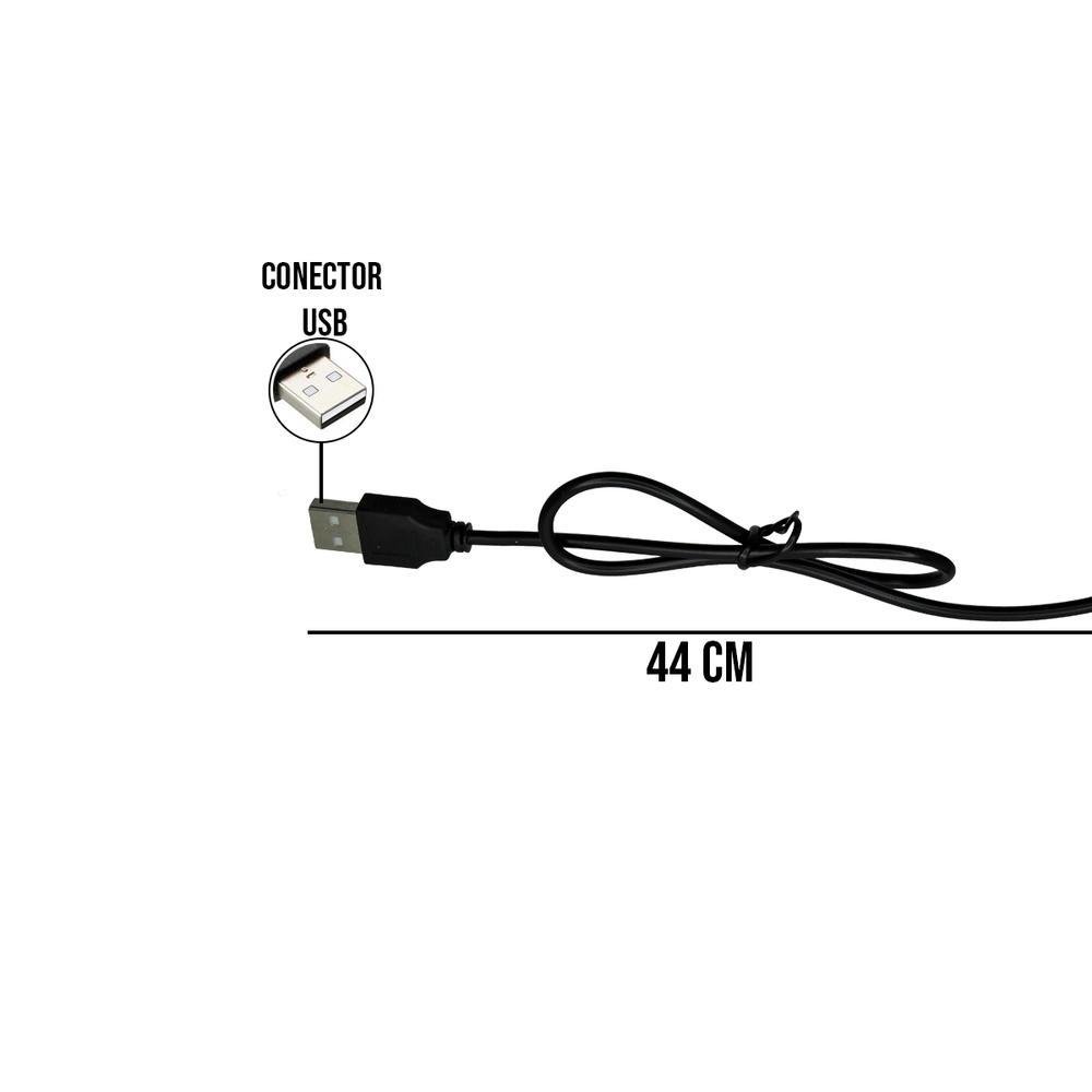 Imagem 2 de 4 do produto HUB Knup, 7 Portas USB 2.0, LED Indicador, Entrada Para Fonte, Preto