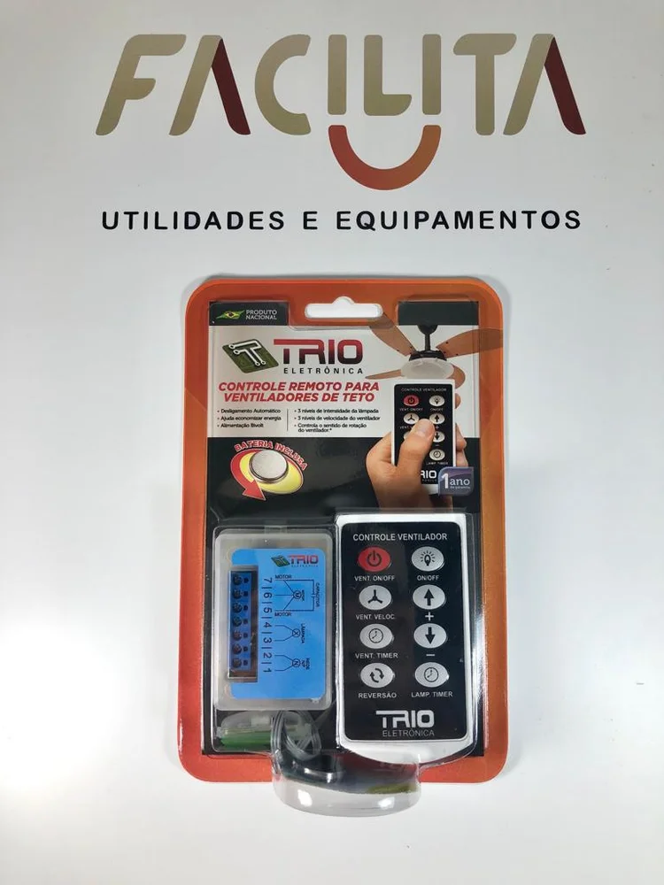Imagem 2 de 3 do produto Ventilador De Teto Jet Venti-delta Cobre 4 Pás Mdf Tabaco 220 V