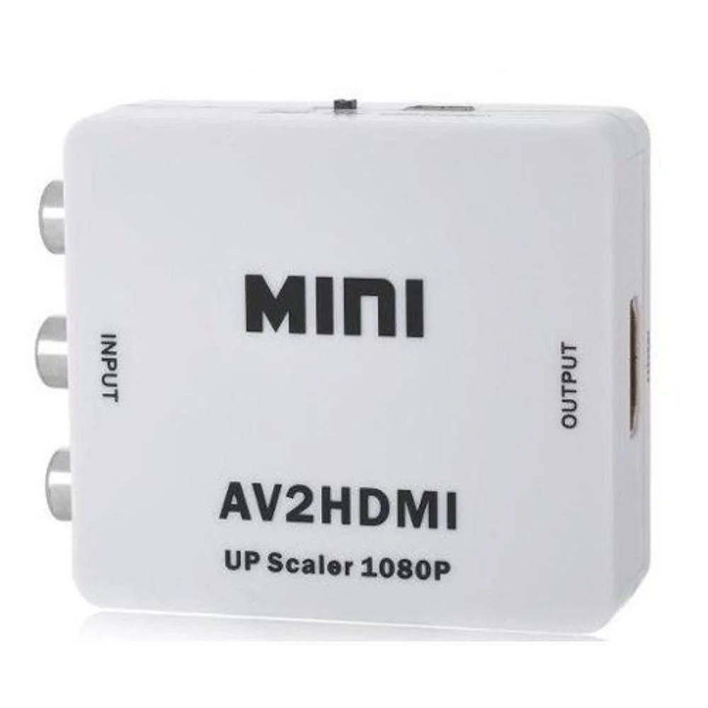 Imagem 2 de 3 do produto Adaptador Rca Para Hdmi 720p Ou 1080p - Av2hdmi