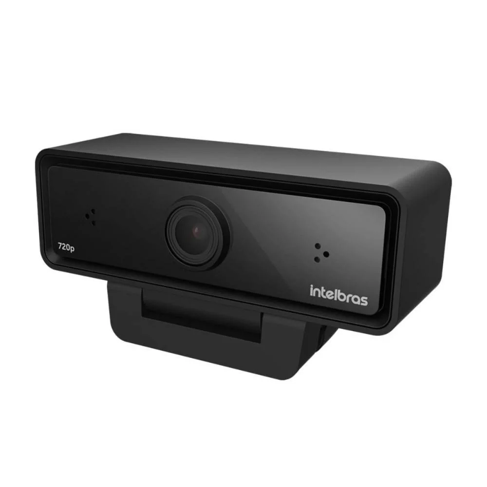 Imagem 2 de 4 do produto Webcam Intelbras Cam-720p, Hd 1280x720, 1 Mega Pixel, Foco Fixo, Microfone