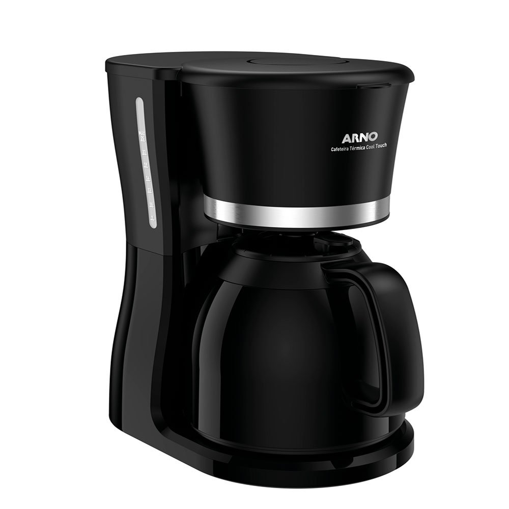 Cafeteira Térmica Arno  Cool Touch, 815W, 127v, Com Jarra Térmica, 1 Litro, 24 xicaras, Preto - Cm1328b1