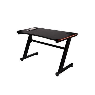 Mesa Gamer LED Pelegrin Pel-007p, Preta, Metal E MDF