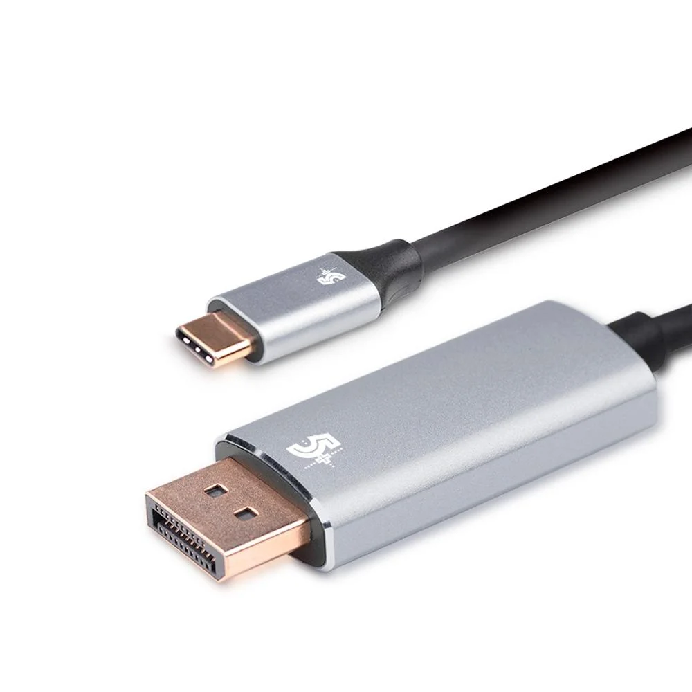 Imagem 4 de 4 do produto Cabo Adaptador Usb-c Displayport 5+, 1.8m, Alumínio - 018-7451