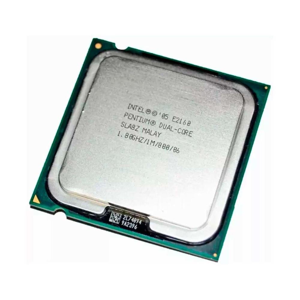 Processador Intel Pentium E2160, 1.80GHz, Cache 1MB, Dual Core, 2 Threads, LGA775 5