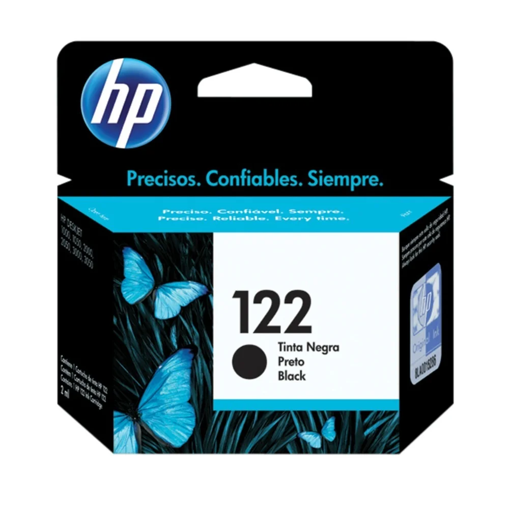 Cartucho HP 122 Preto 2ml