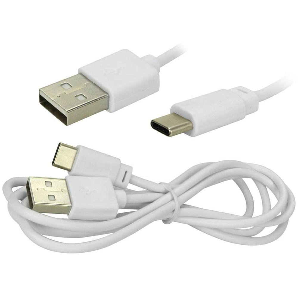 Imagem 2 de 4 do produto Cabo Usb Tipo C, 3.1, 1.20m - Branco