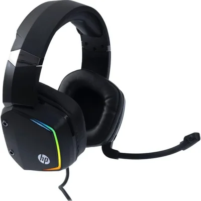 Hp Headset Gamer H320gs Com Microfone, Conexão Usb Gold, Sistema De Áudio 7.1 Com LED Driver 50mm, Cabo De 2.1 Metros De Nylon 8aa14aa#uuf