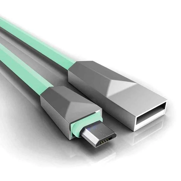 Imagem 4 de 4 do produto Cabo USB X Micro USB C3Tech, pontas de Inox, 1M, 2.4a - Cb-m170gr