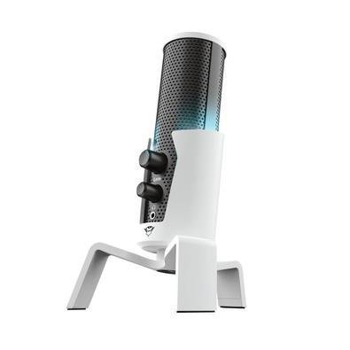 Microfone Trust Streaming GXT Podcast, LED, USB, 4-IN-1, 258W, Fyru, PS5