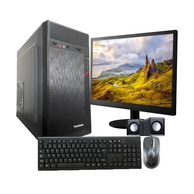 Computador Completo Intel Core I3, 8GB, SSD 240GB, Monitor 19", Fonte 200W