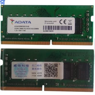 Memoria Ram Notebook Ddr4 8gb Pc4 Adata 2666 Mhz Ad4s266638g19-b | KaBuM!