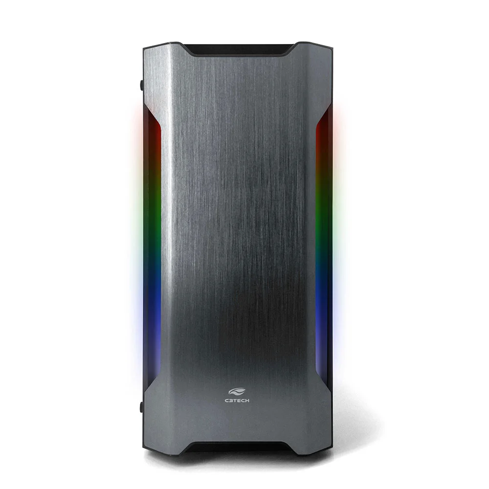 Imagem 2 de 3 do produto Gabinete Gamer Sem Fonte, C3tech - Mt-g680sbk