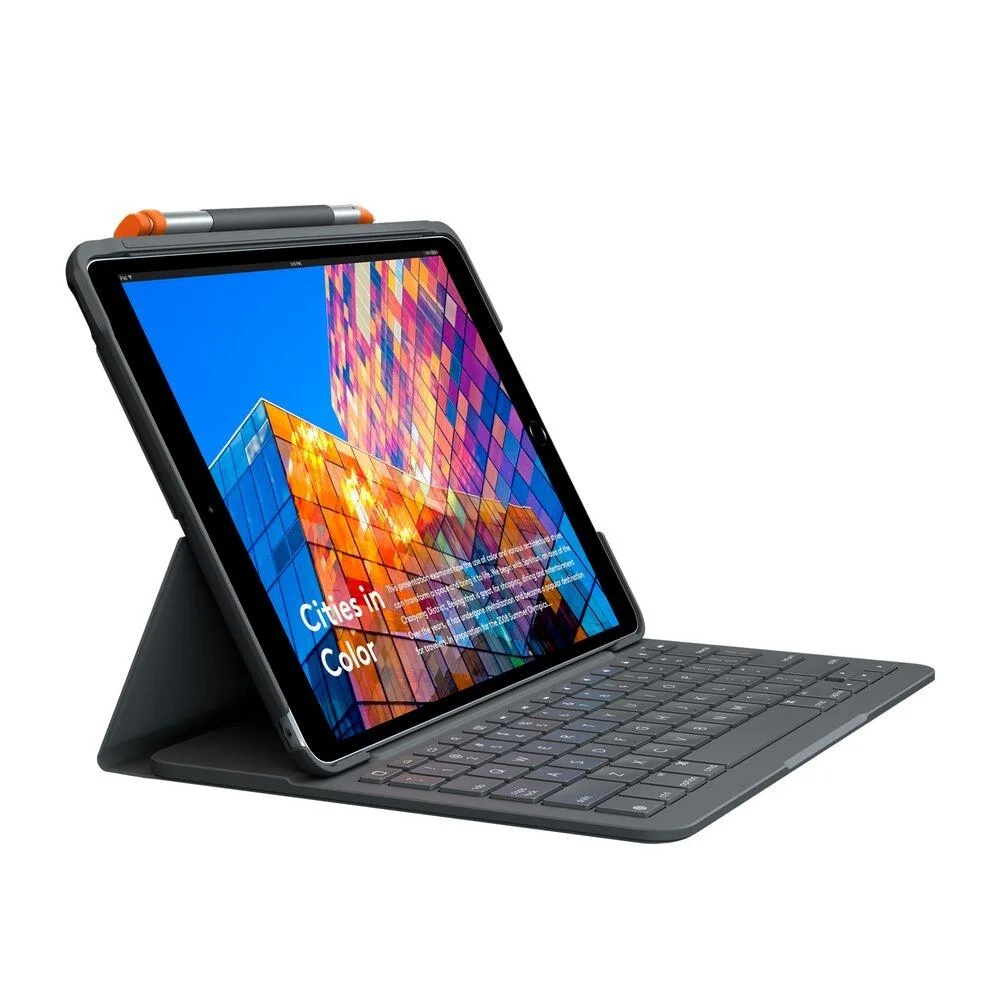 Imagem 3 de 5 do produto Capa Com Teclado Logitech Slim Folio Para Ipad Air 3ª Ger