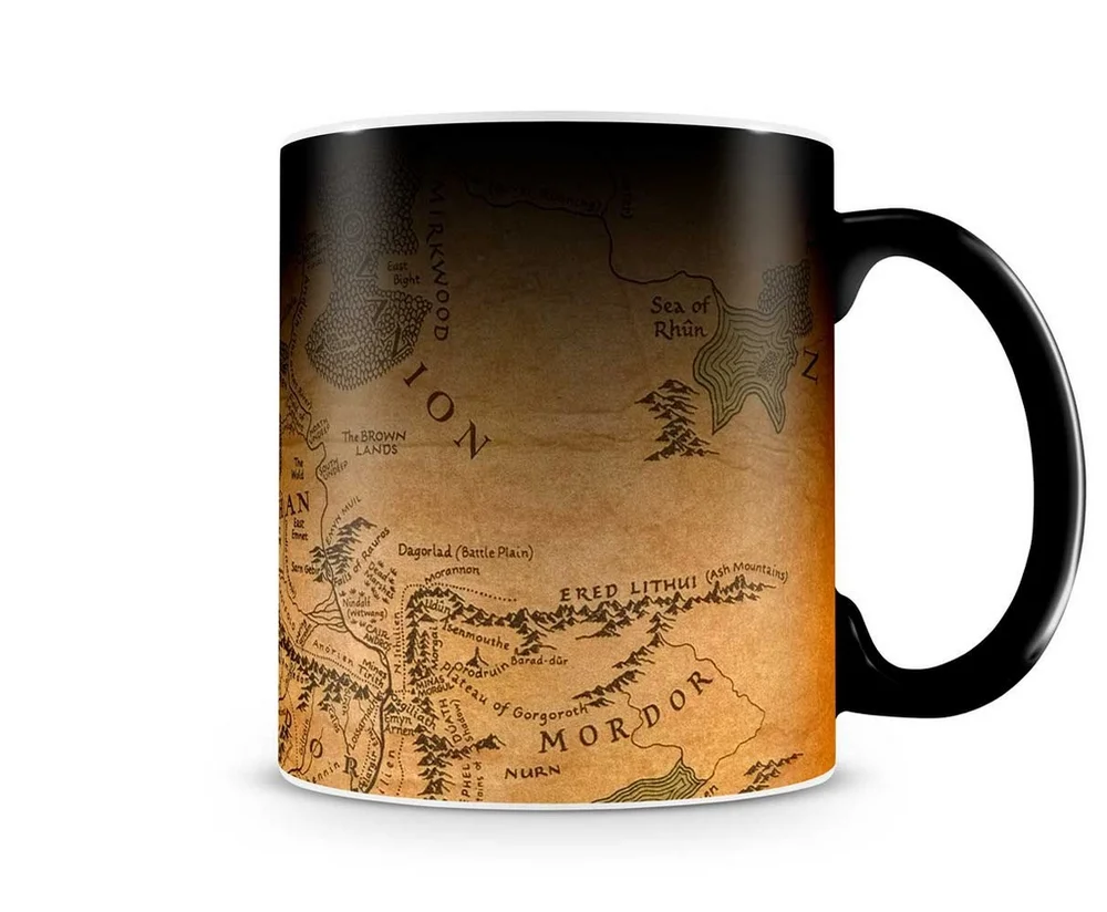 Caneca Mágica Mapa Caneca Mágica Mapa