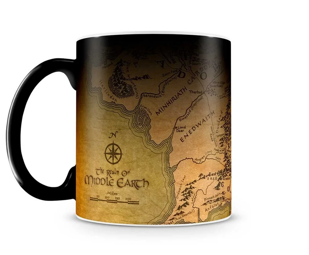 Caneca Mágica Mapa Caneca Mágica Mapa